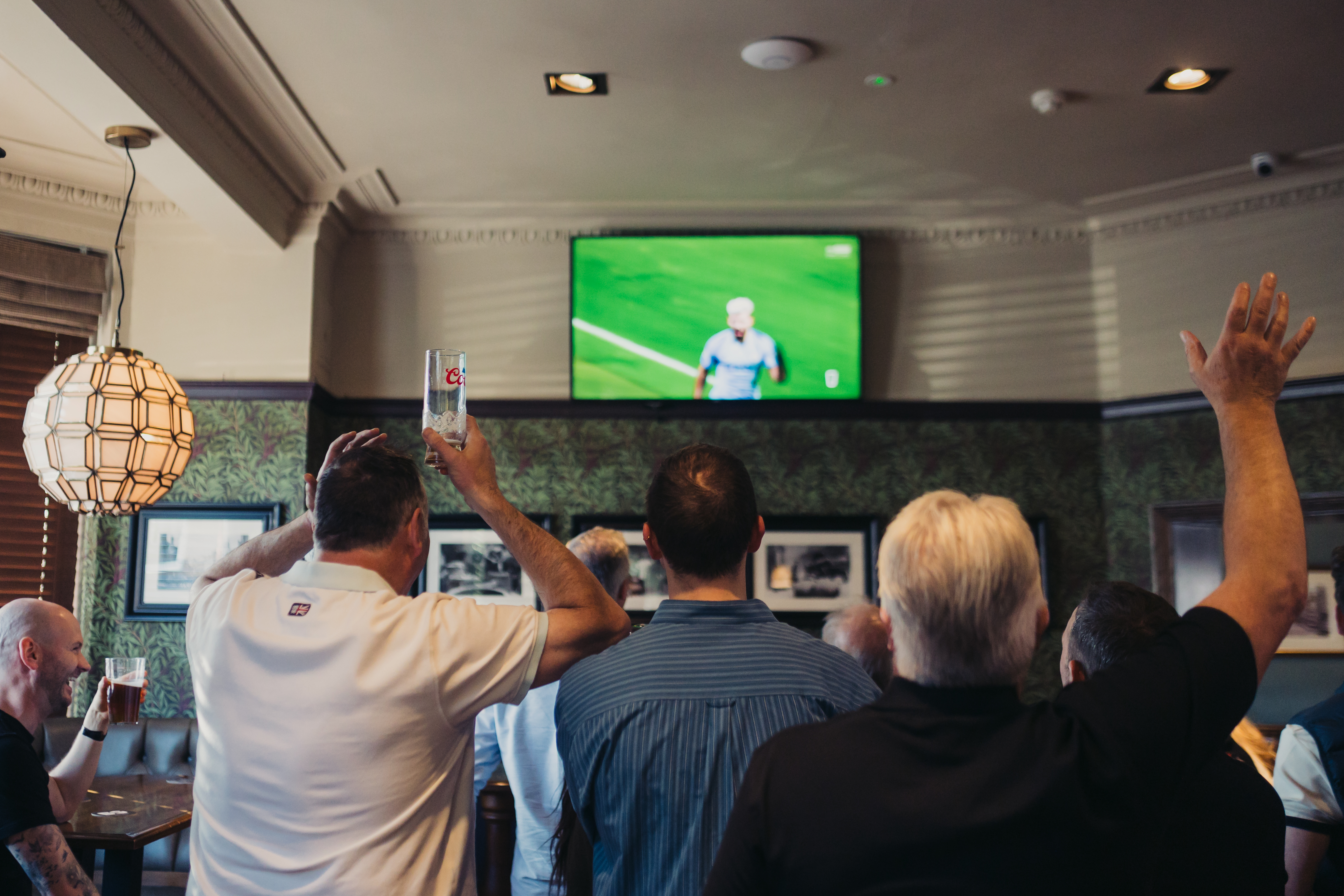 We are showing the World Cup!