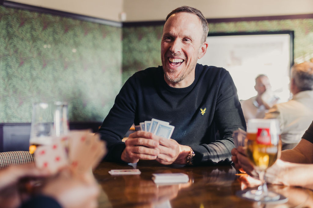 Sunday - Card & Pig Racing