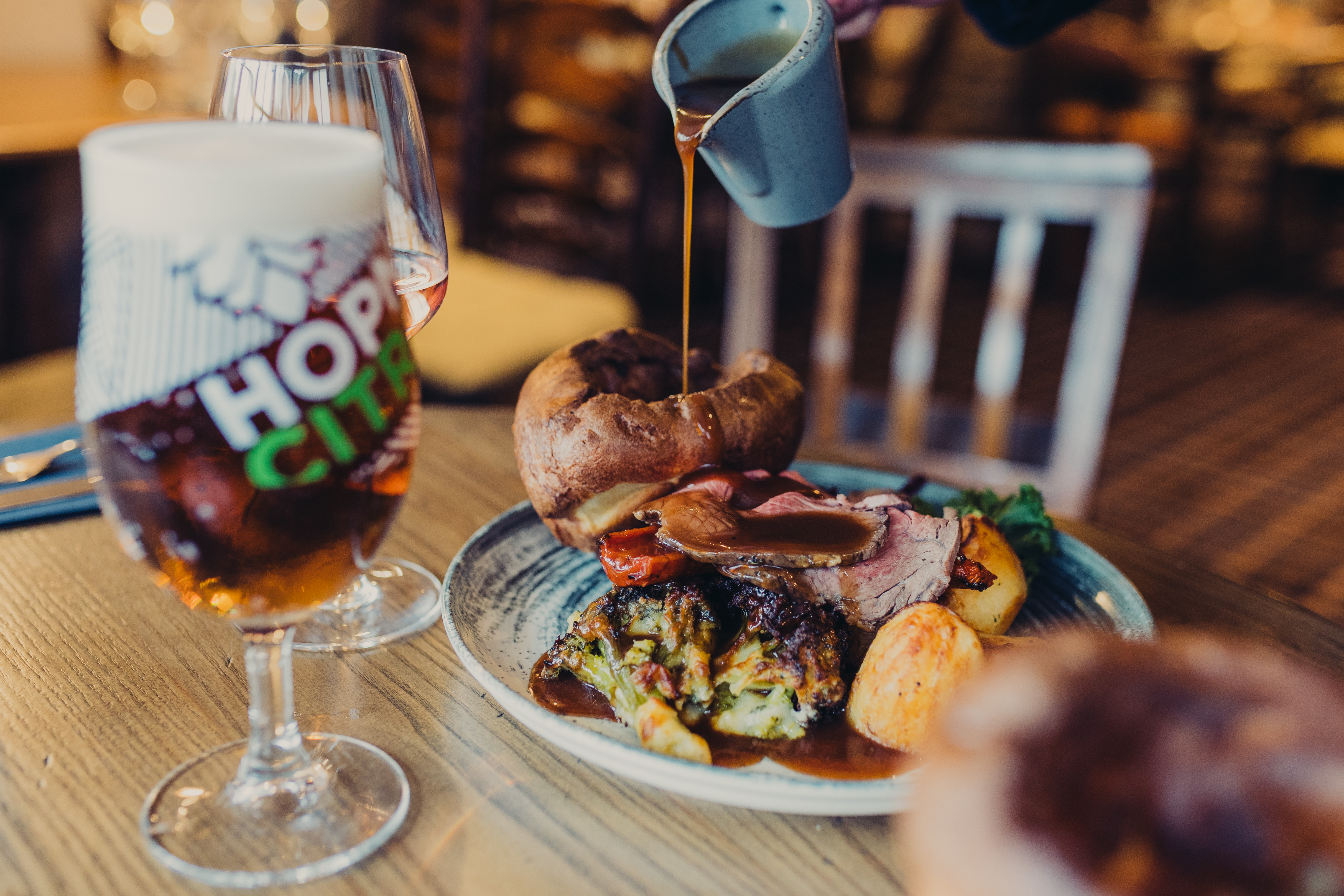 Sunday lunch in Wrenbury