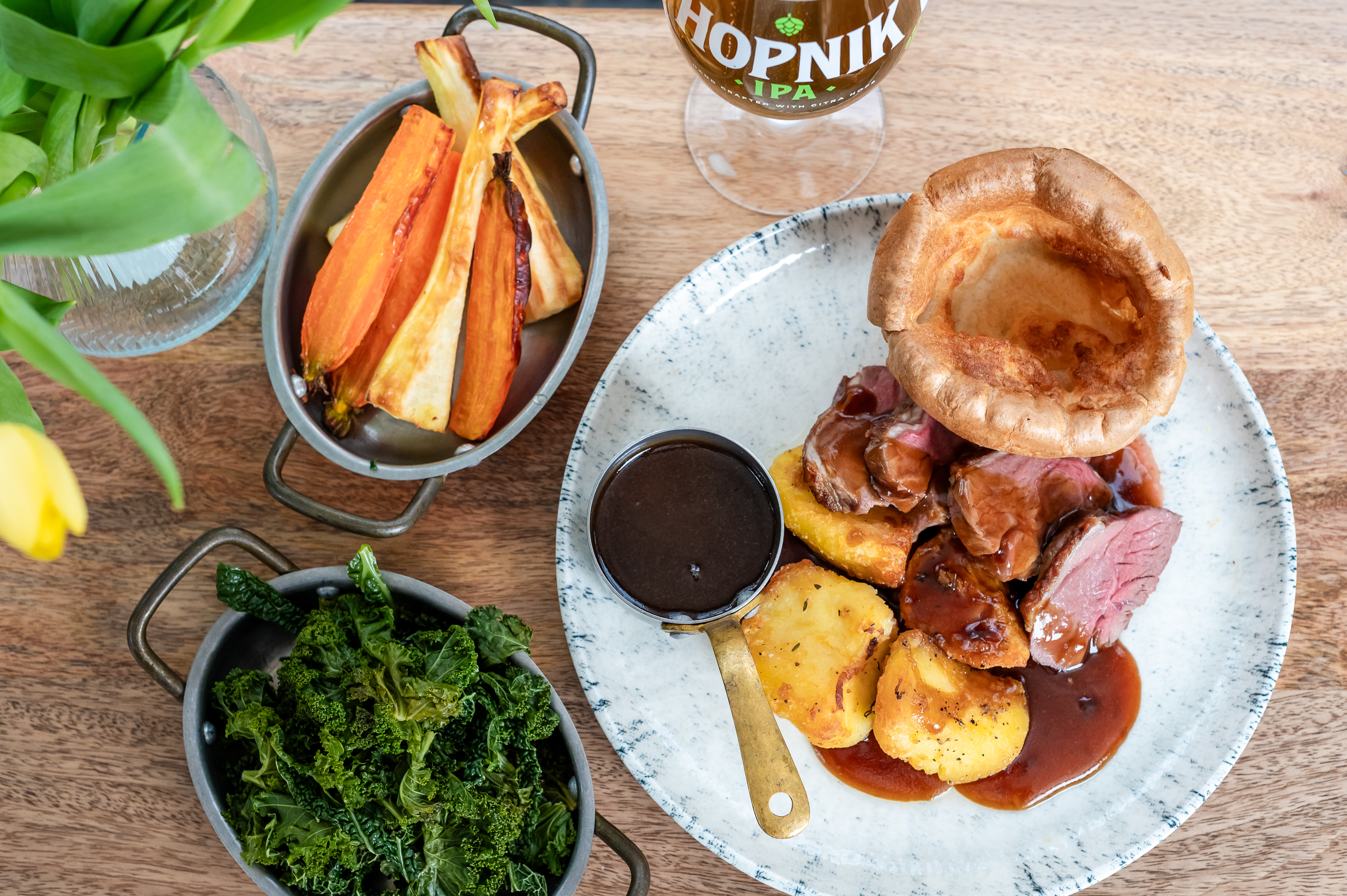 Food at the Glyn Y Weddw Arms
