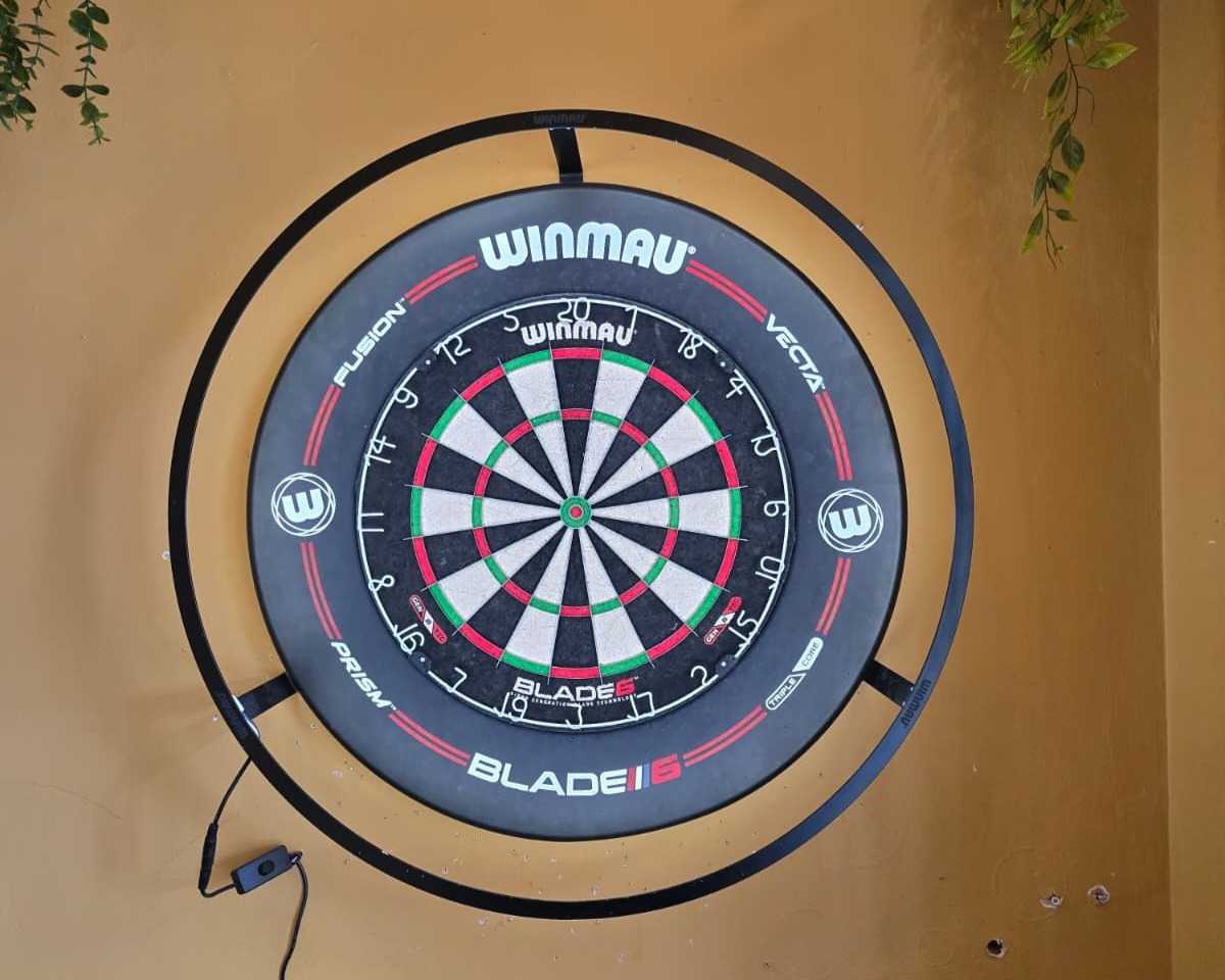 Come and use our darts board 
