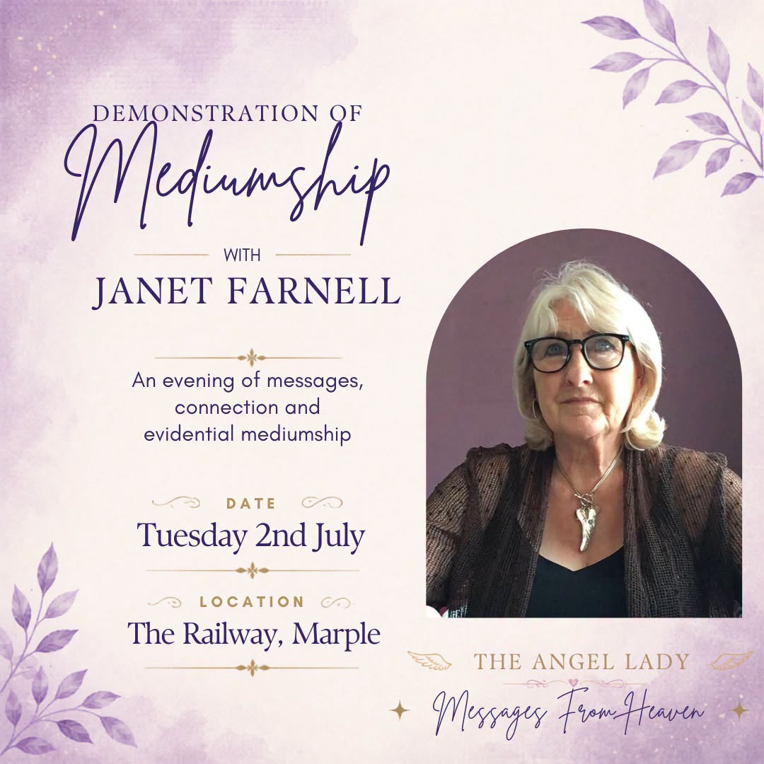 Demonstration of Mediumship with Psychic Medium Janet Farnell - Thursday 2nd July