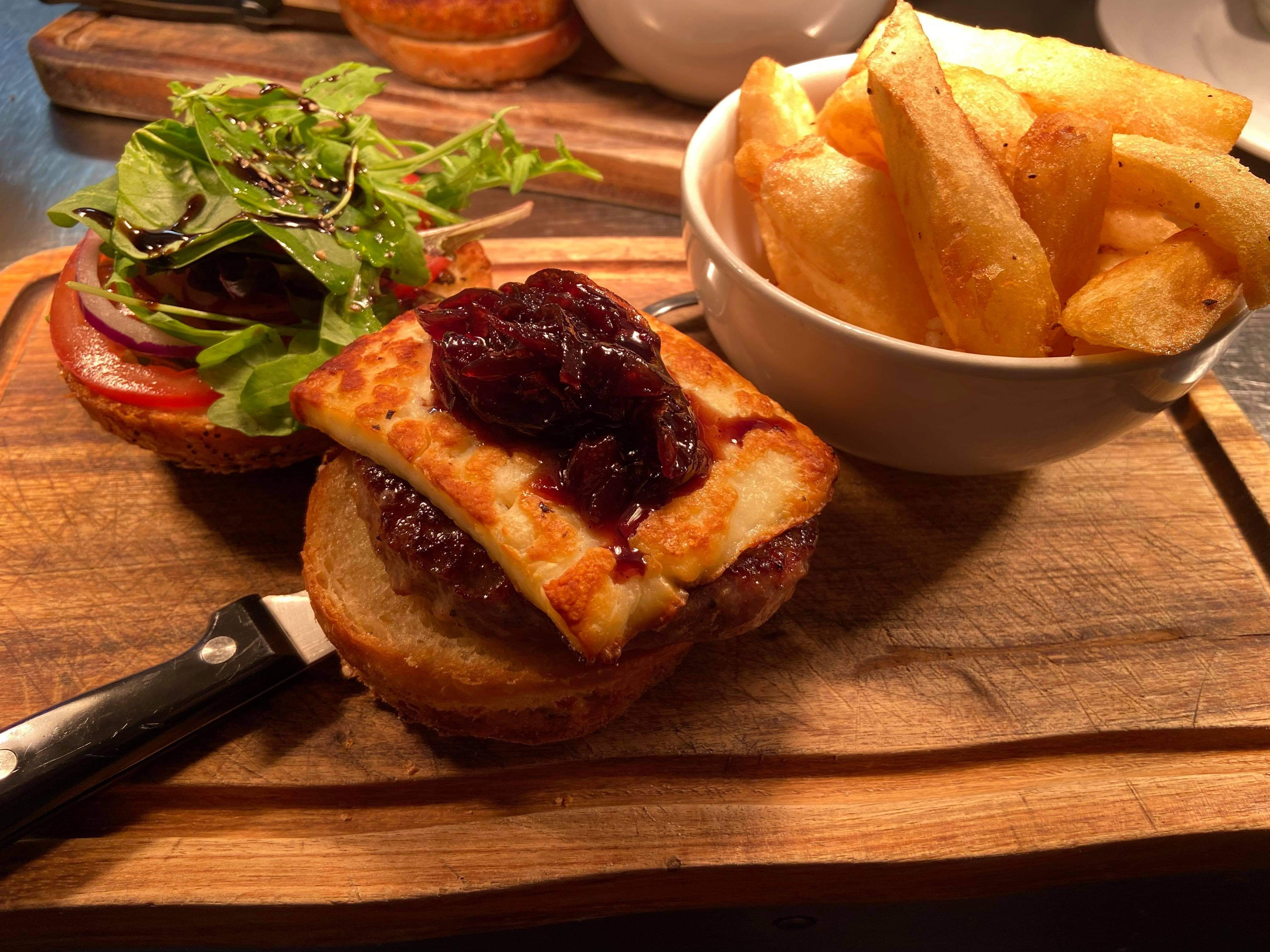 Home-cooked pub food 