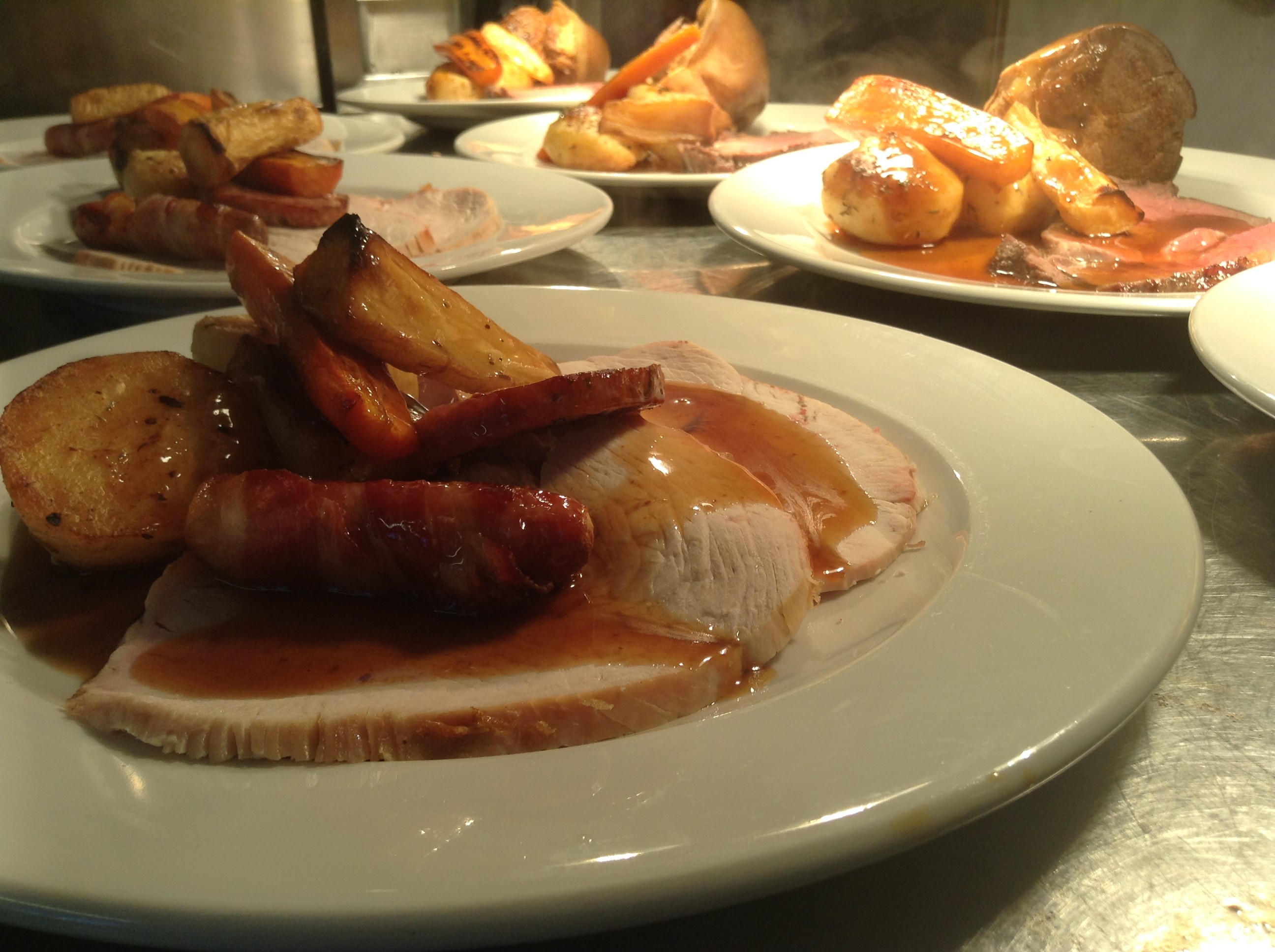 Sunday Roast at the Crown Inn Lixwm